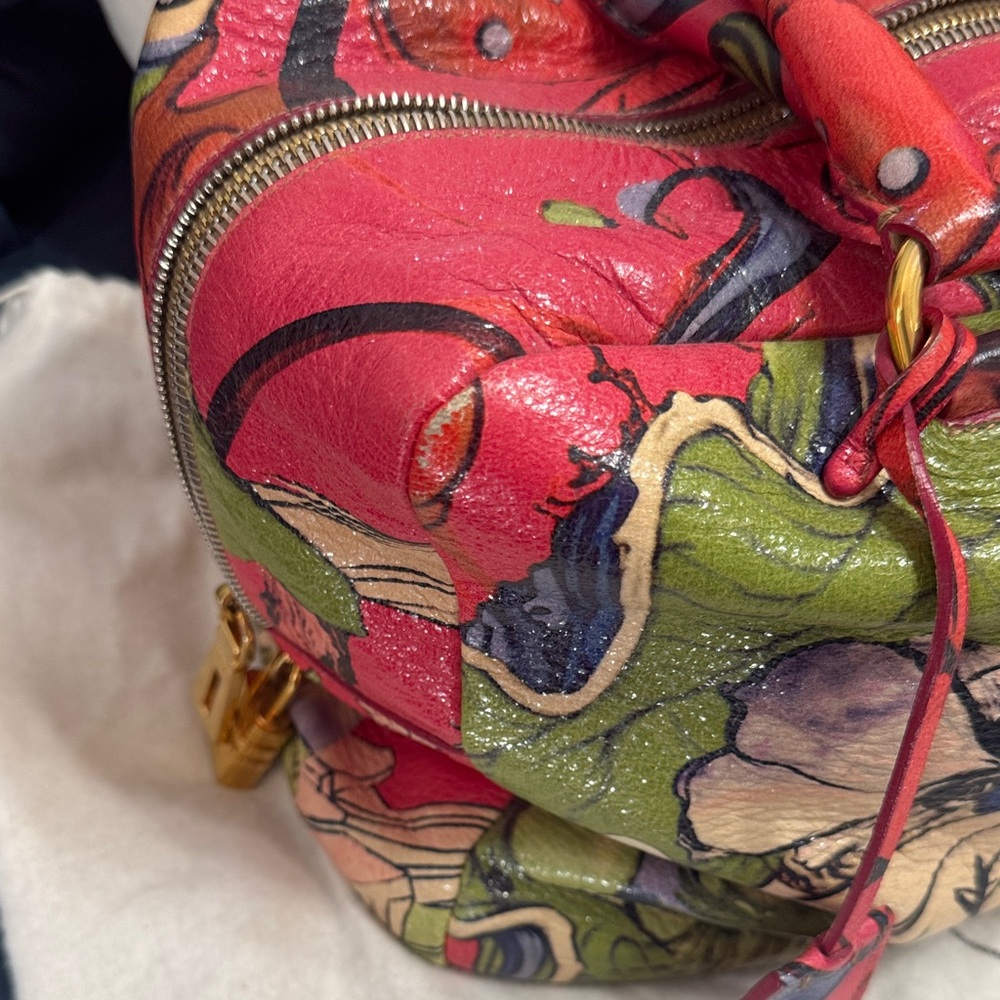 Prada Fairy Bag in Peonia James Jean Collaboration - Picture 3 of 16